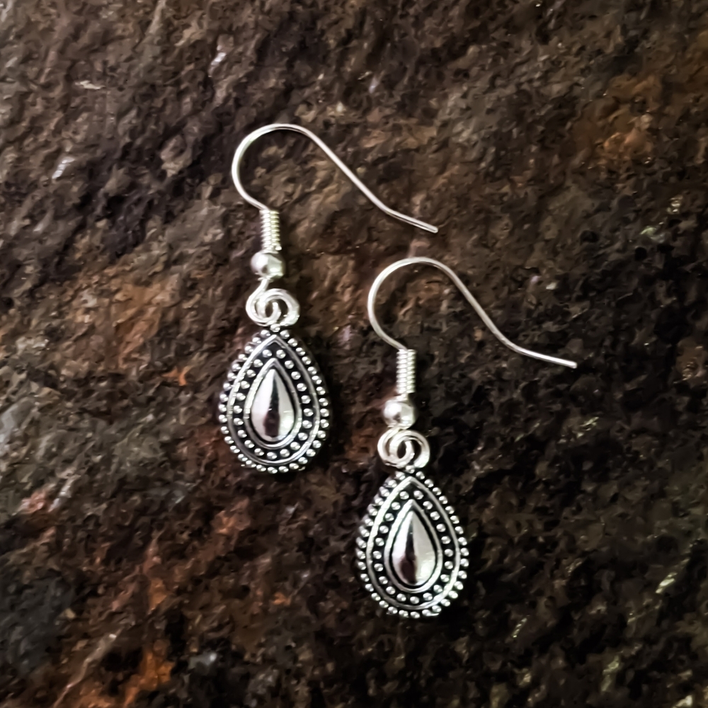 3 Pairs 925 Sterling Silver Earrings - Picture 10 of 16